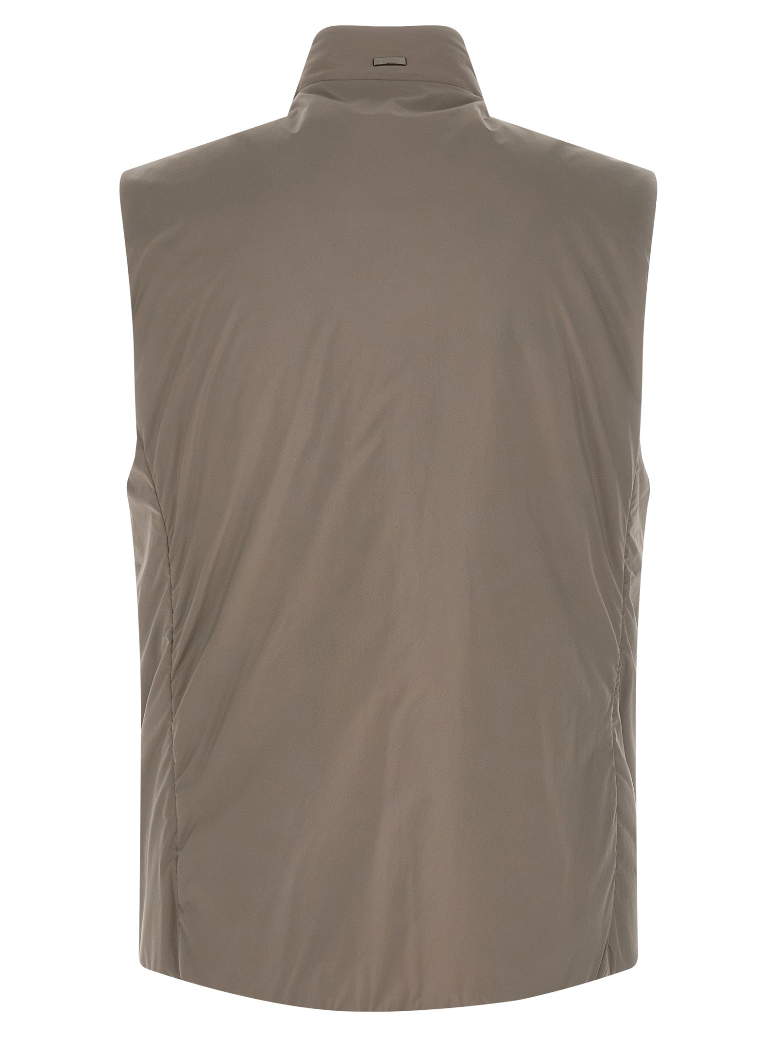 Ecoage vest Gray Polyamide Gilet
