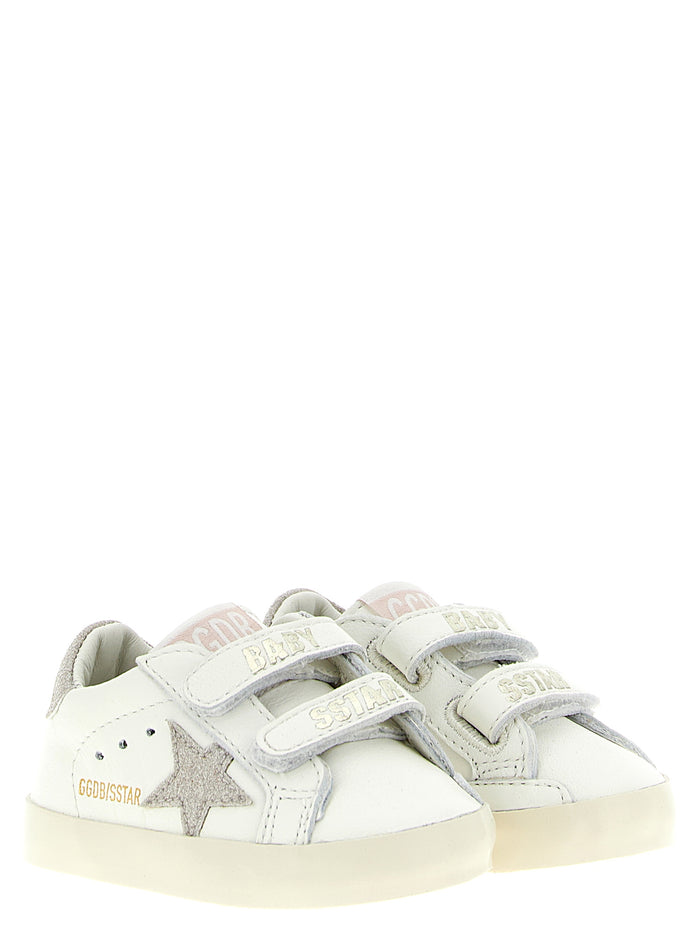 Baby School sneakers Silver Lh Pu Polyester Polyamide