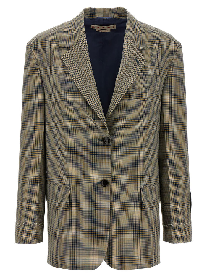 Prince of Wales blazer Multicolor Blazer, Suits