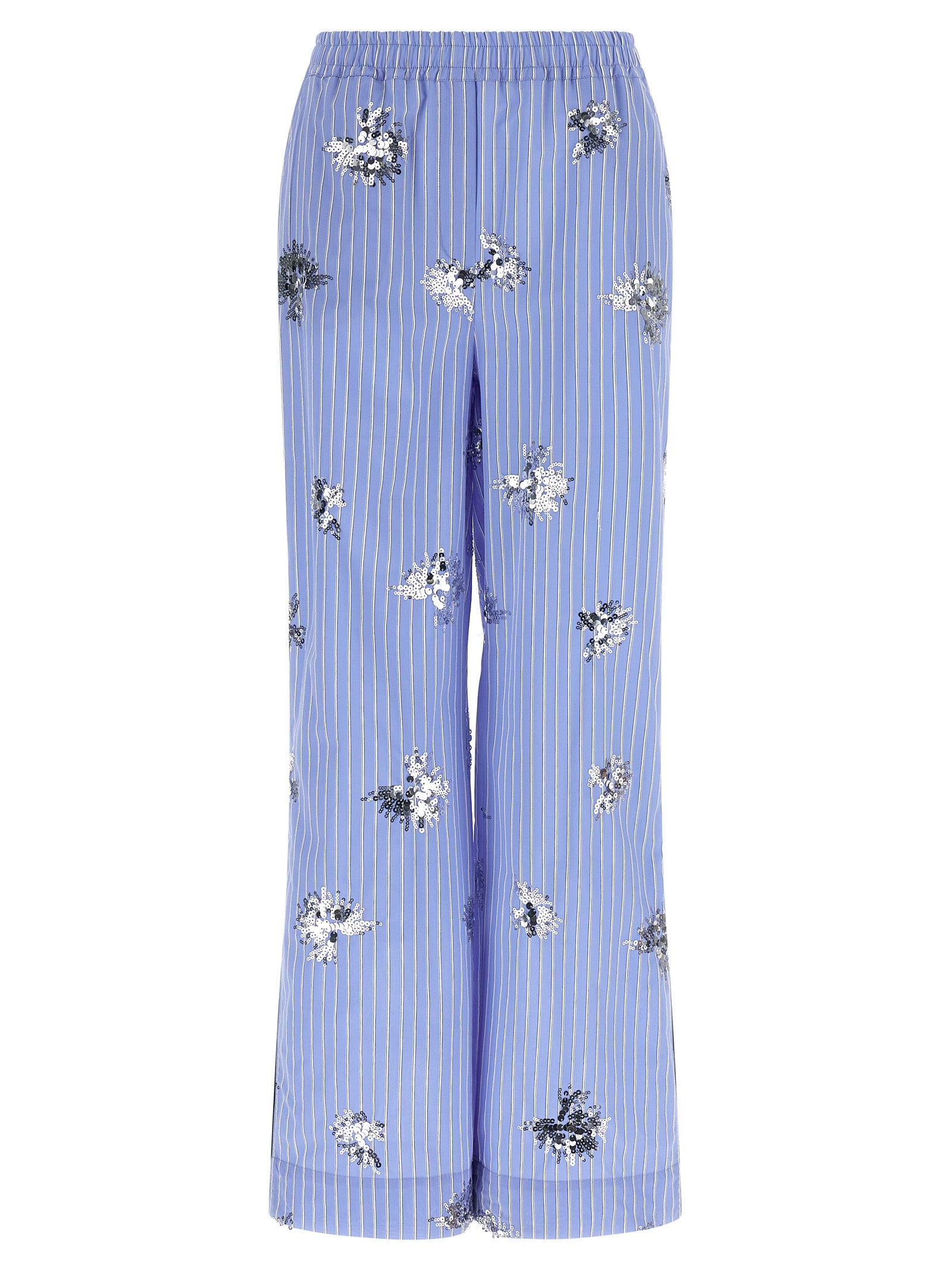Giorno Pants Light Blue Cotton