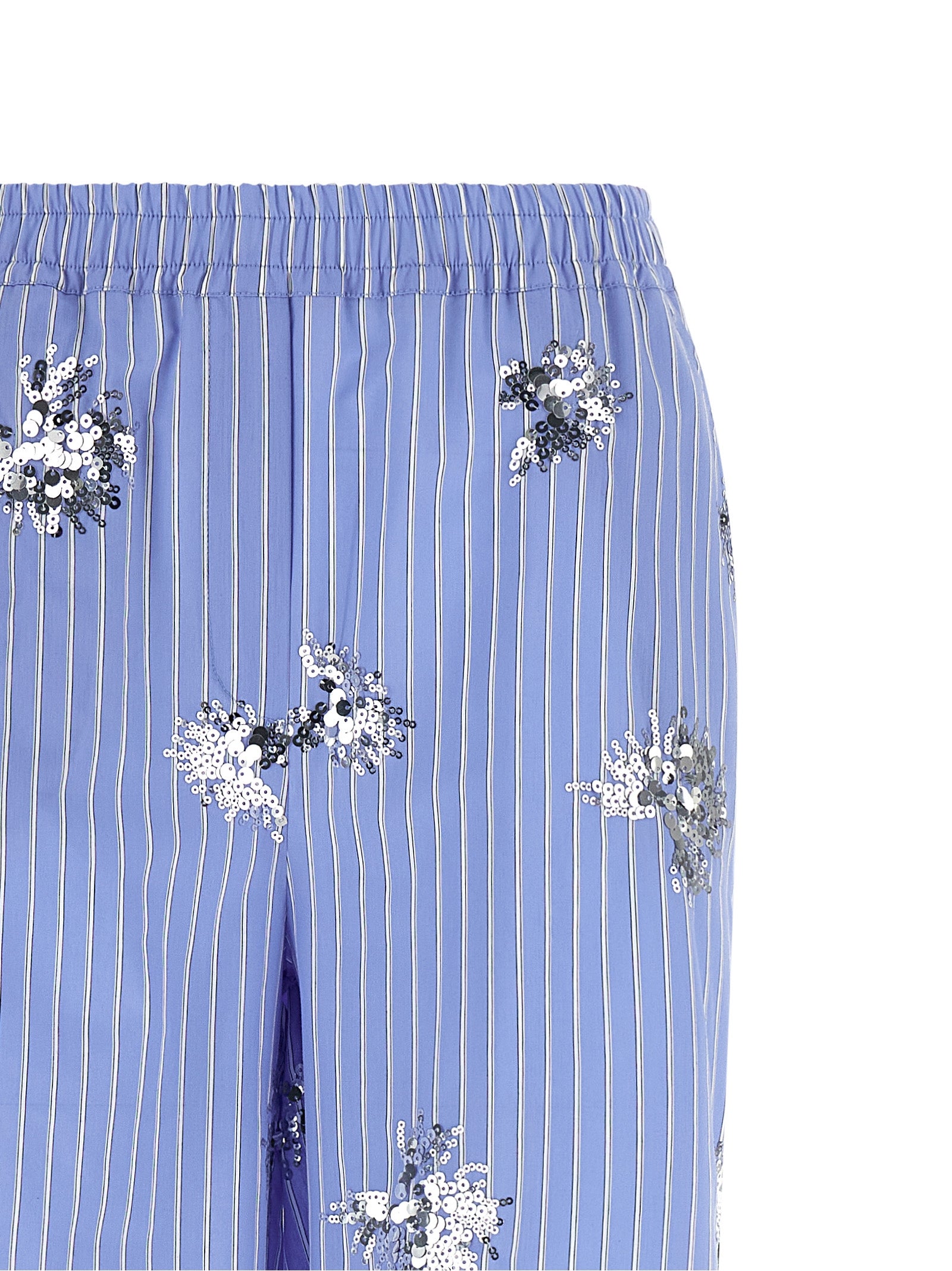 Giorno Pants Light Blue Cotton