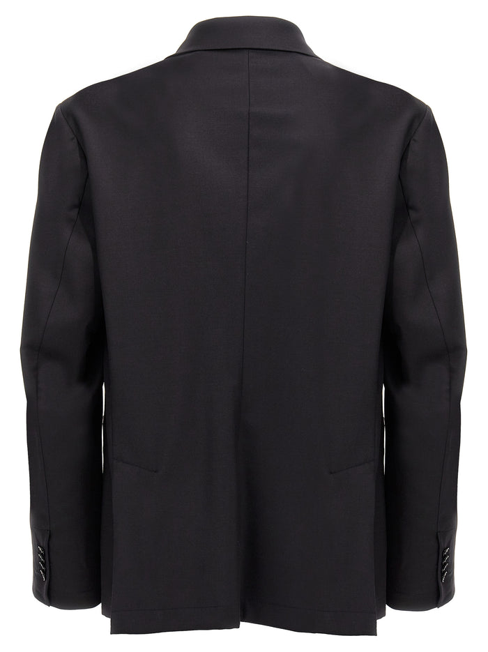 Doria blazer Blue Virgin Wool Elastane