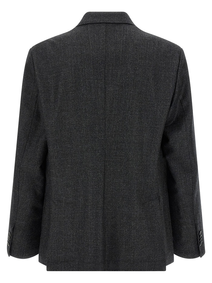 Doria blazer Gray Virgin Wool