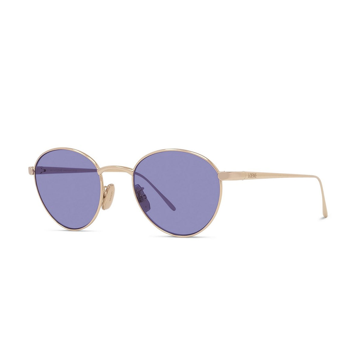 Loewe LW40152U Slim 32y Light Gold Oro Metal Occhiali Da Sole
