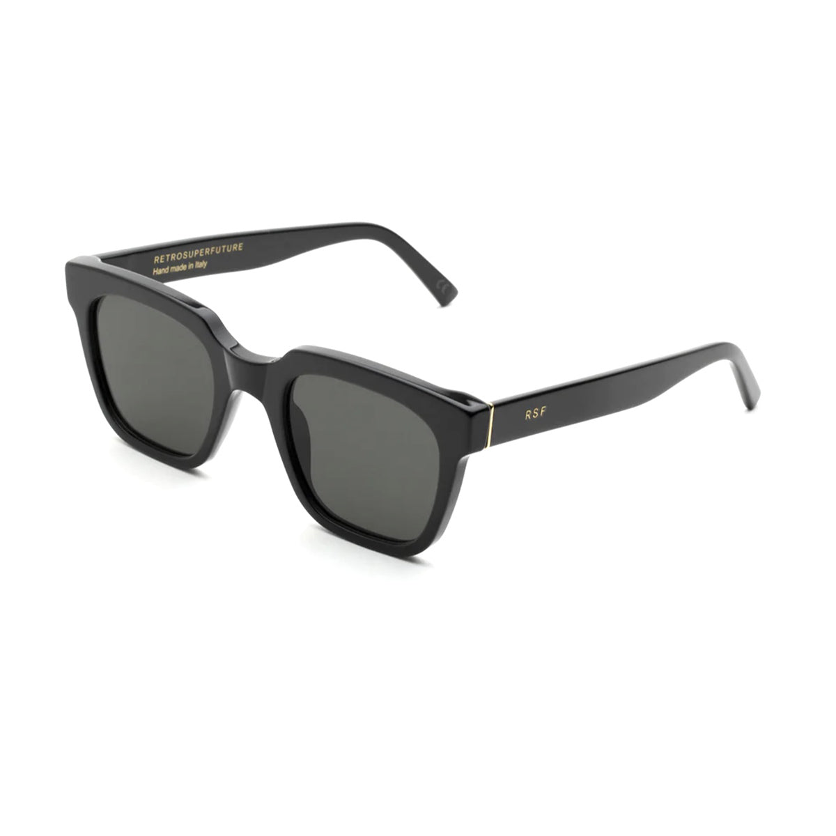 GIUSTO BLACK Nero Acetate Occhiali Sole