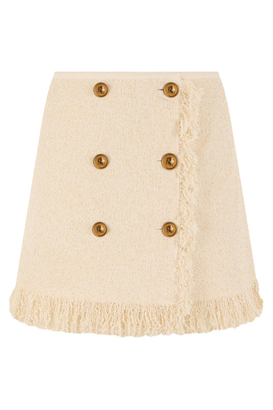 Skirt Cream Cotton