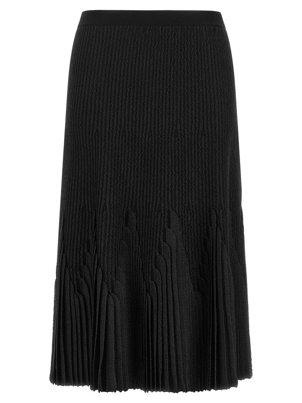 فستان تنورة المكشكش من Elisabetta Franchi