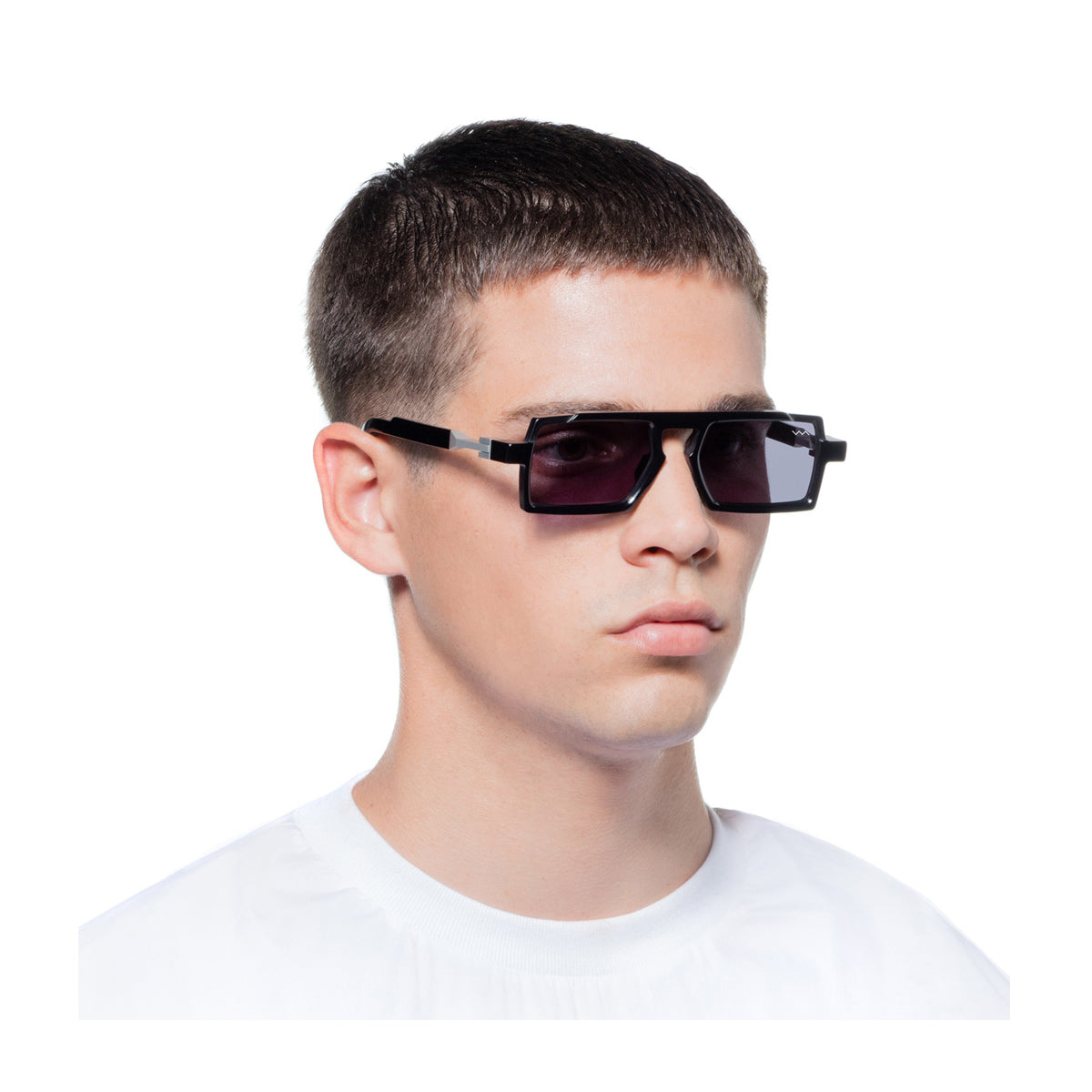 BL0023 BLACK LABEL Nero Celluloid Occhiali Sole
