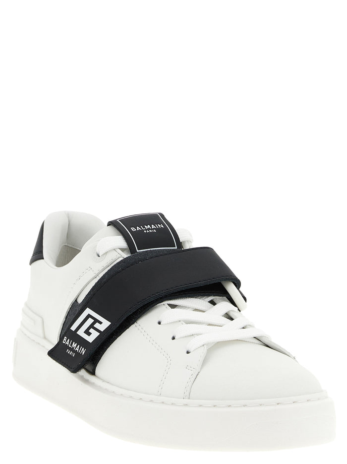 B-Court sneakers White/black Calfskin Leather (bos Taurus)