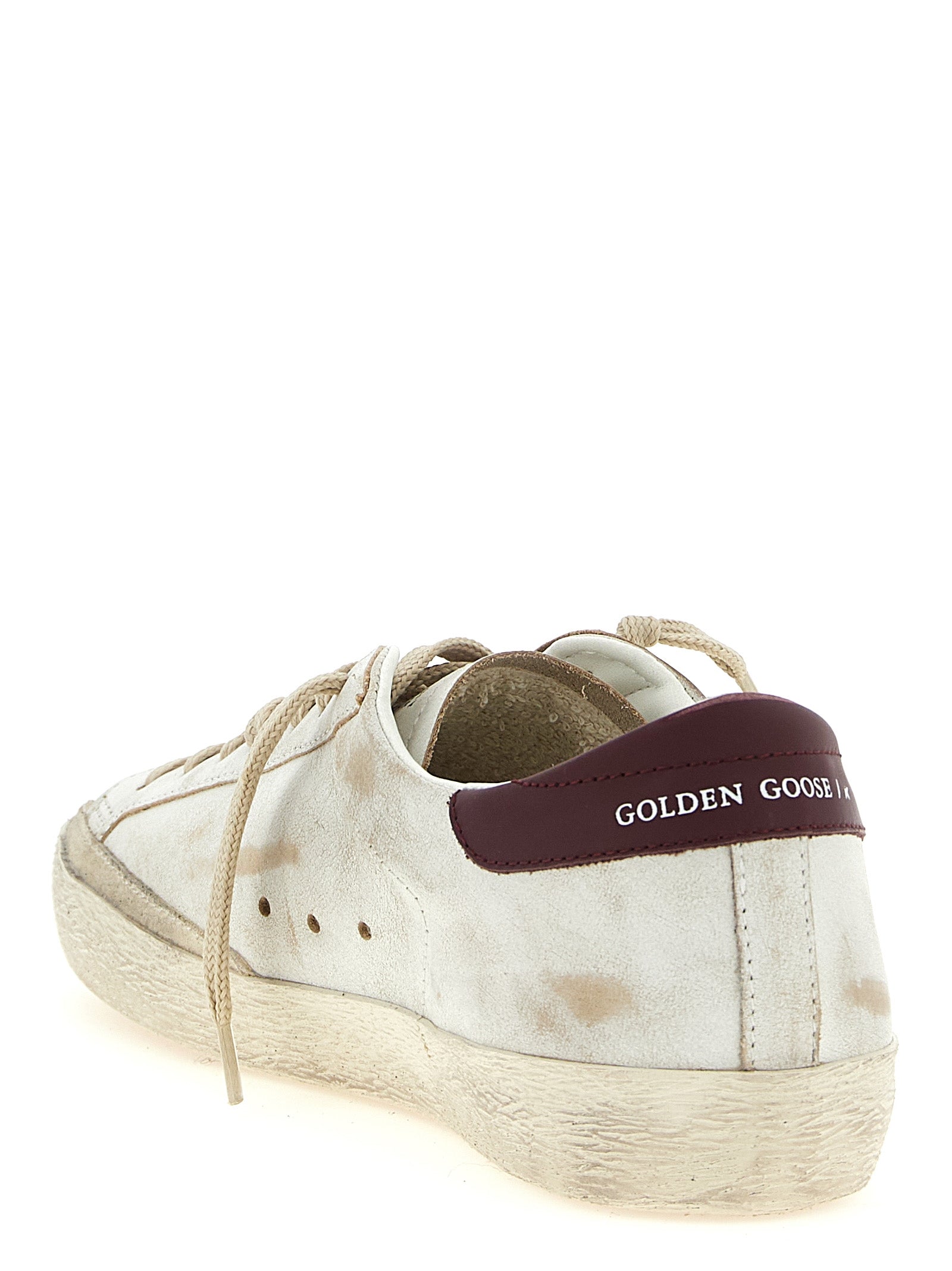 Superstar Sneakers Bordeaux Cow Leather (bos Taurus)