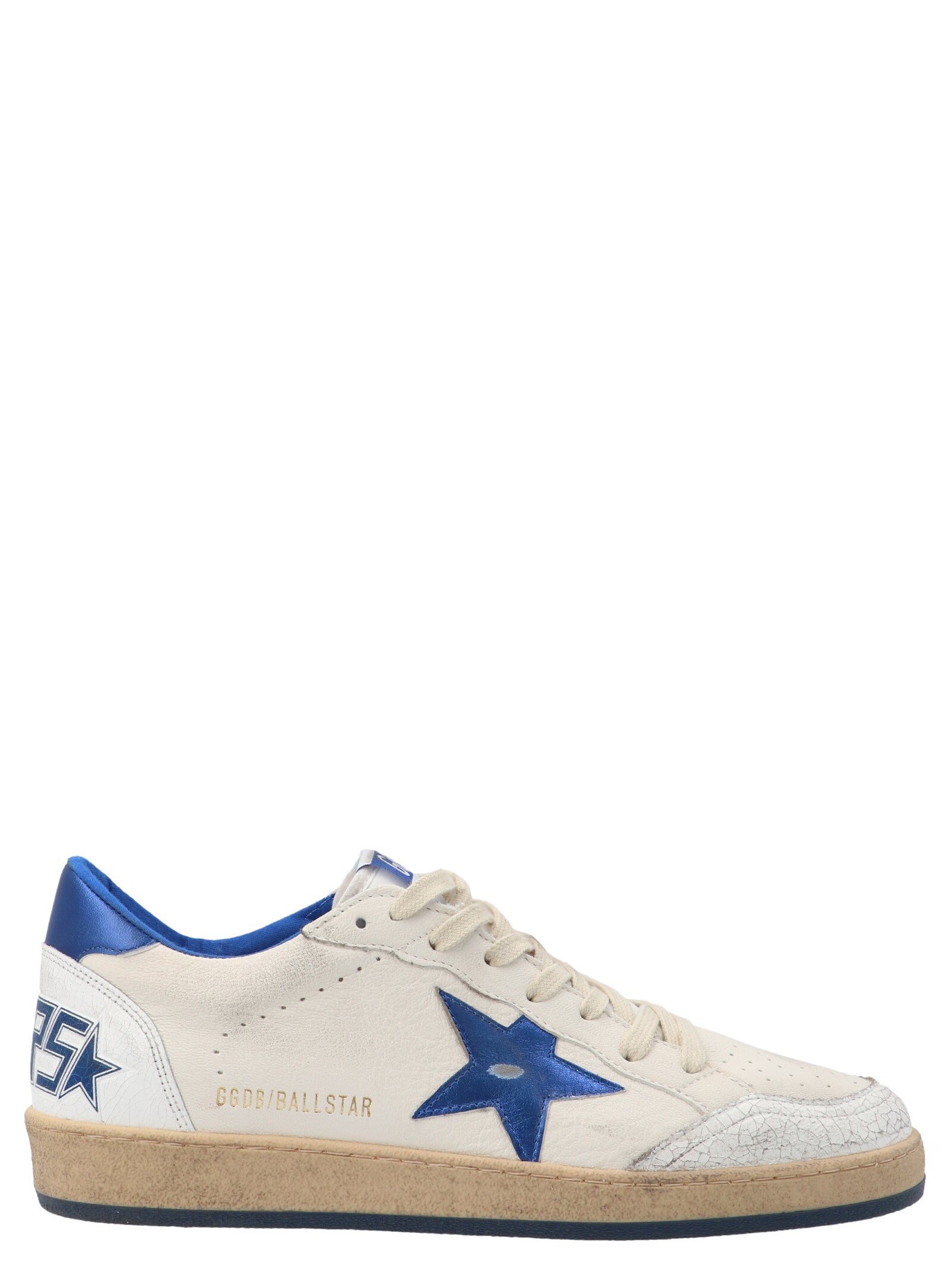 Ball Star Sneakers Blue Leather