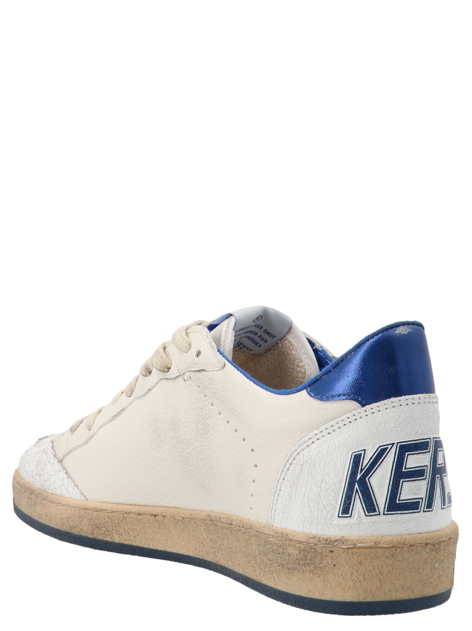 Ball Star Sneakers Blue Leather