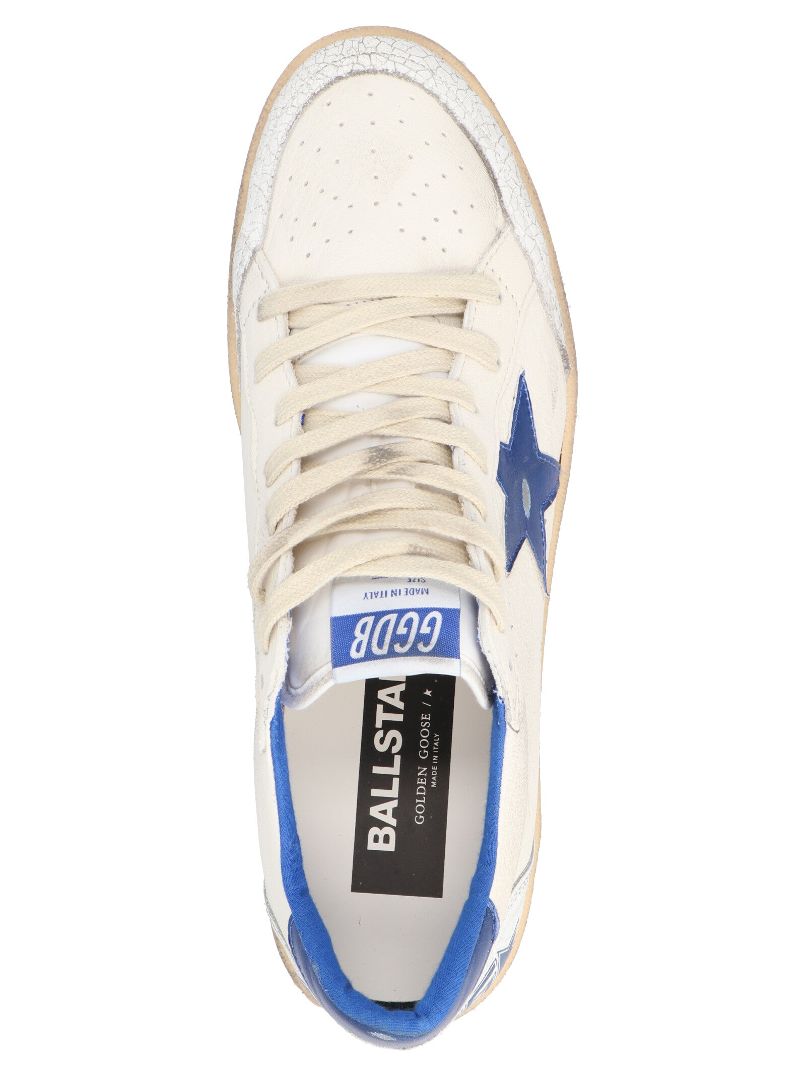 Ball Star Sneakers Blue Leather