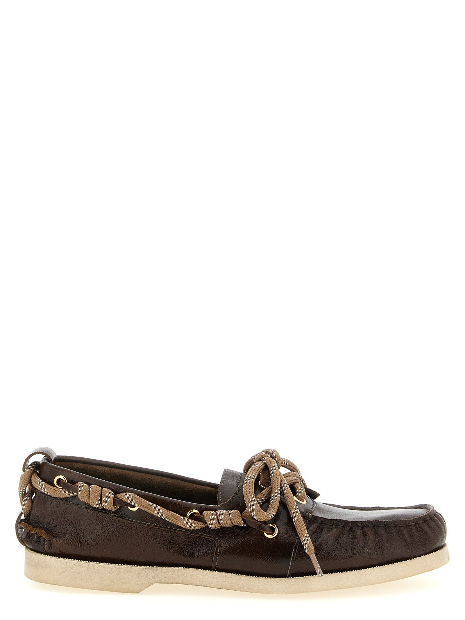 Boat loafers Brown Cow Leather (bos Taurus)