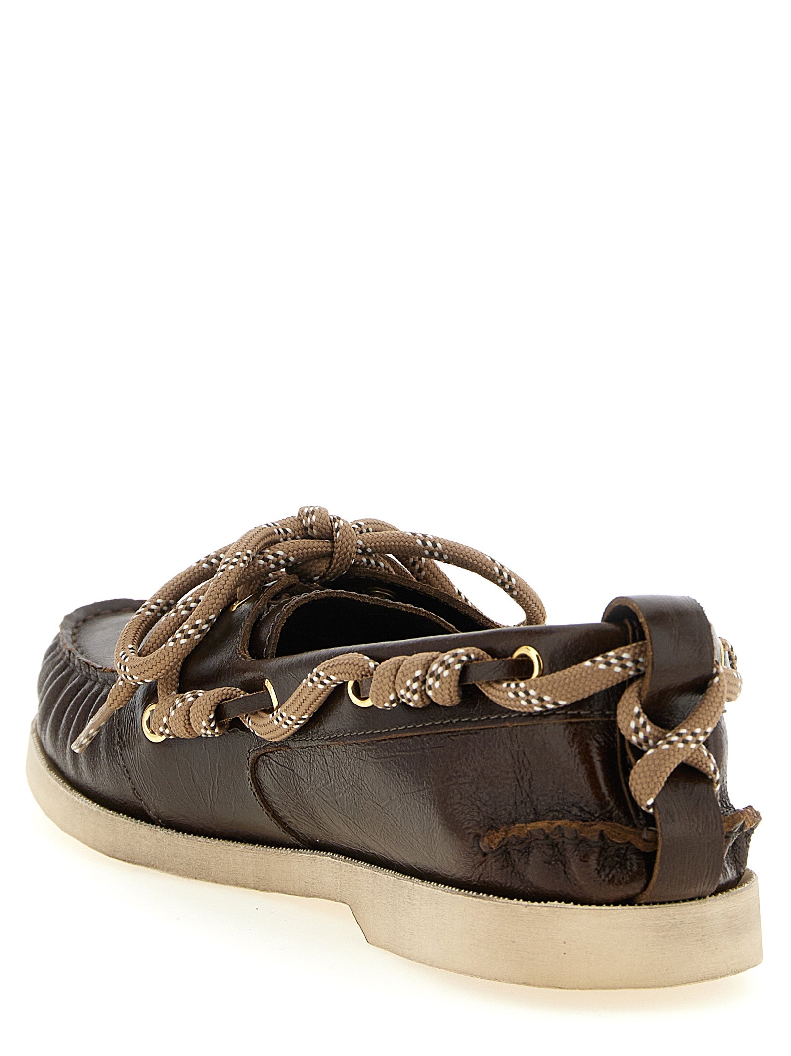 Boat loafers Brown Cow Leather (bos Taurus)