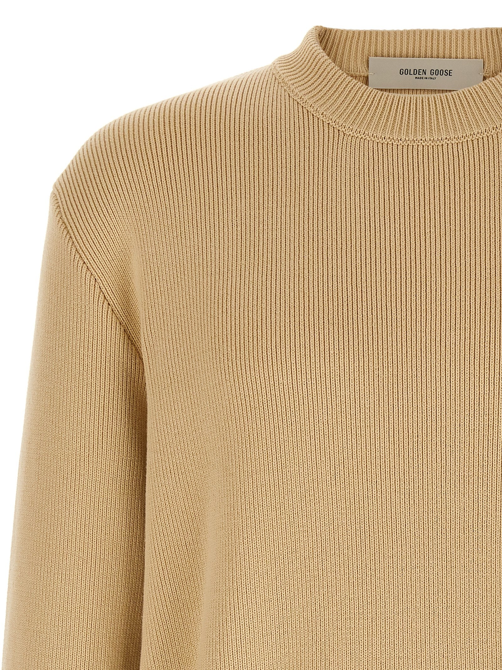 Davis sweater Beige Cotton Polyamide Elastane Sweater, Cardigans