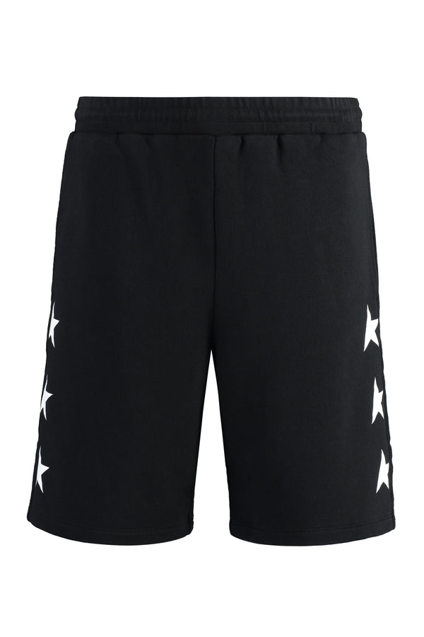 Diego Cotton Bermuda Shorts Black
