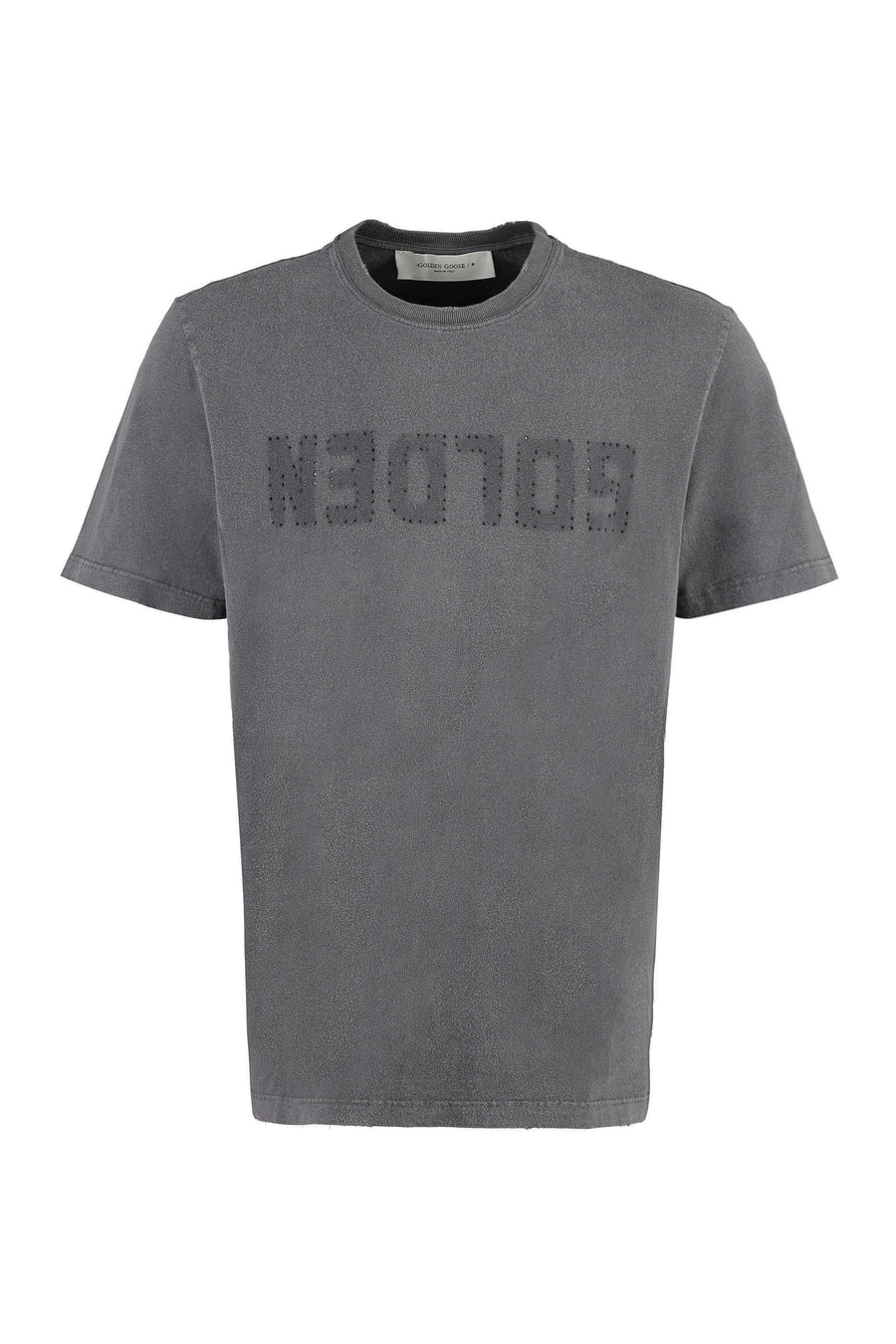 Vintage Logo Cotton T-Shirt Grey T-shirts
