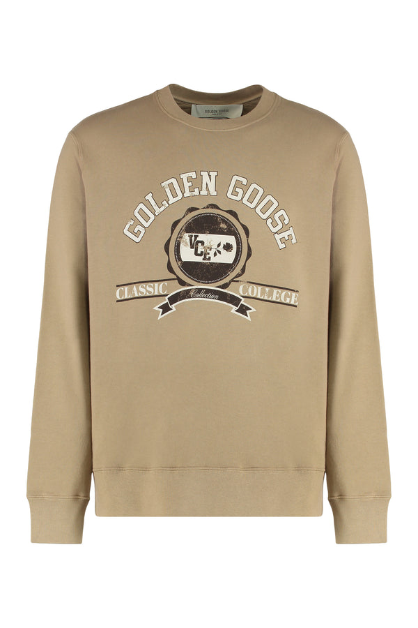 Beige Cotton Sweatshirt Sweatshirts
