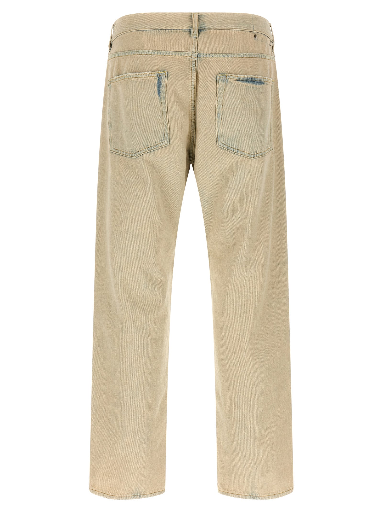 Skate jeans Beige Cotton