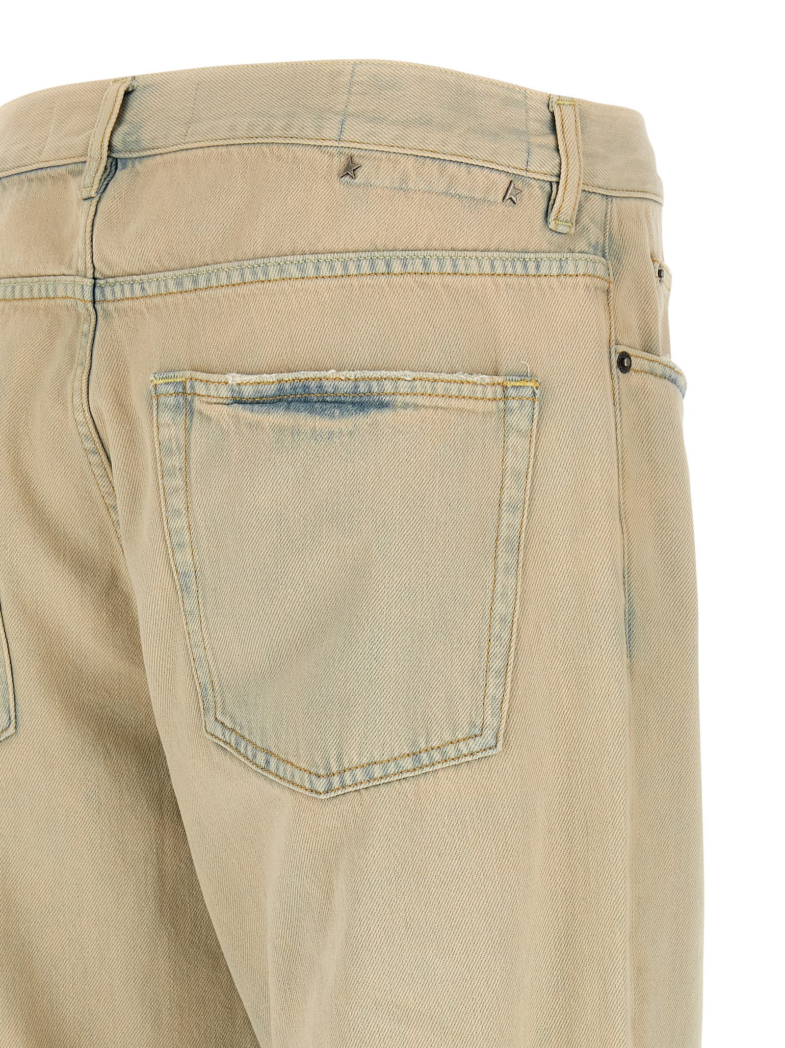 Skate jeans Beige Cotton