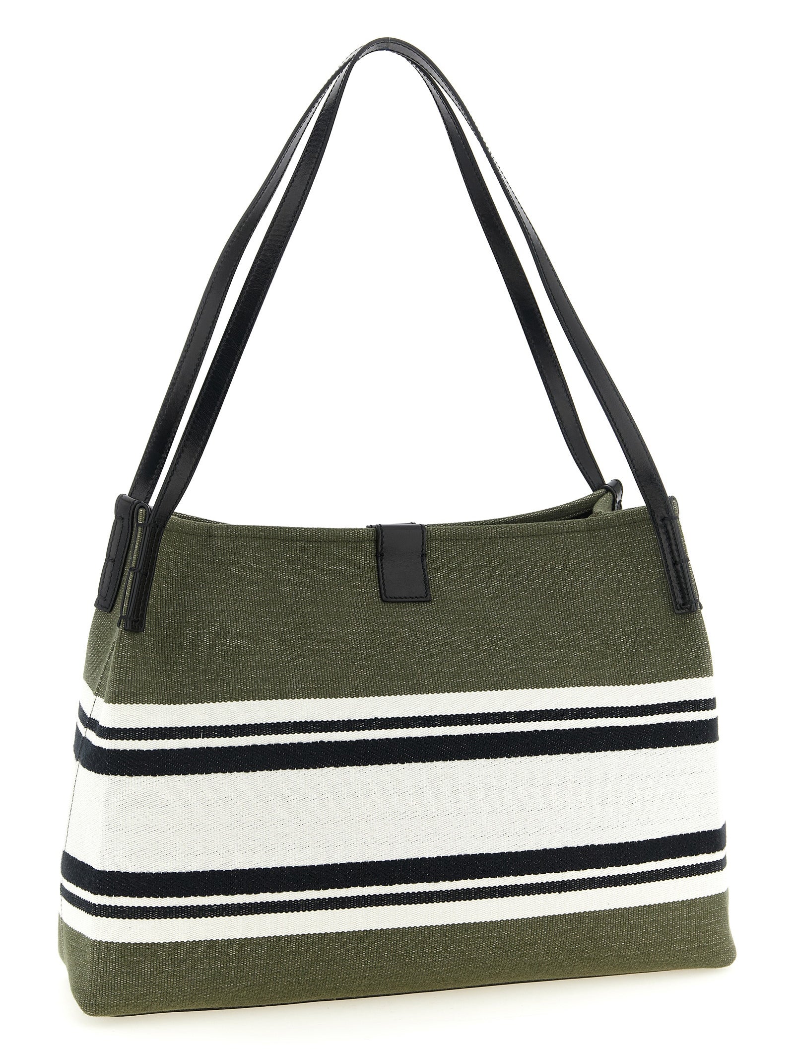 Medium Release Shopping Bag Green Cotton Tote