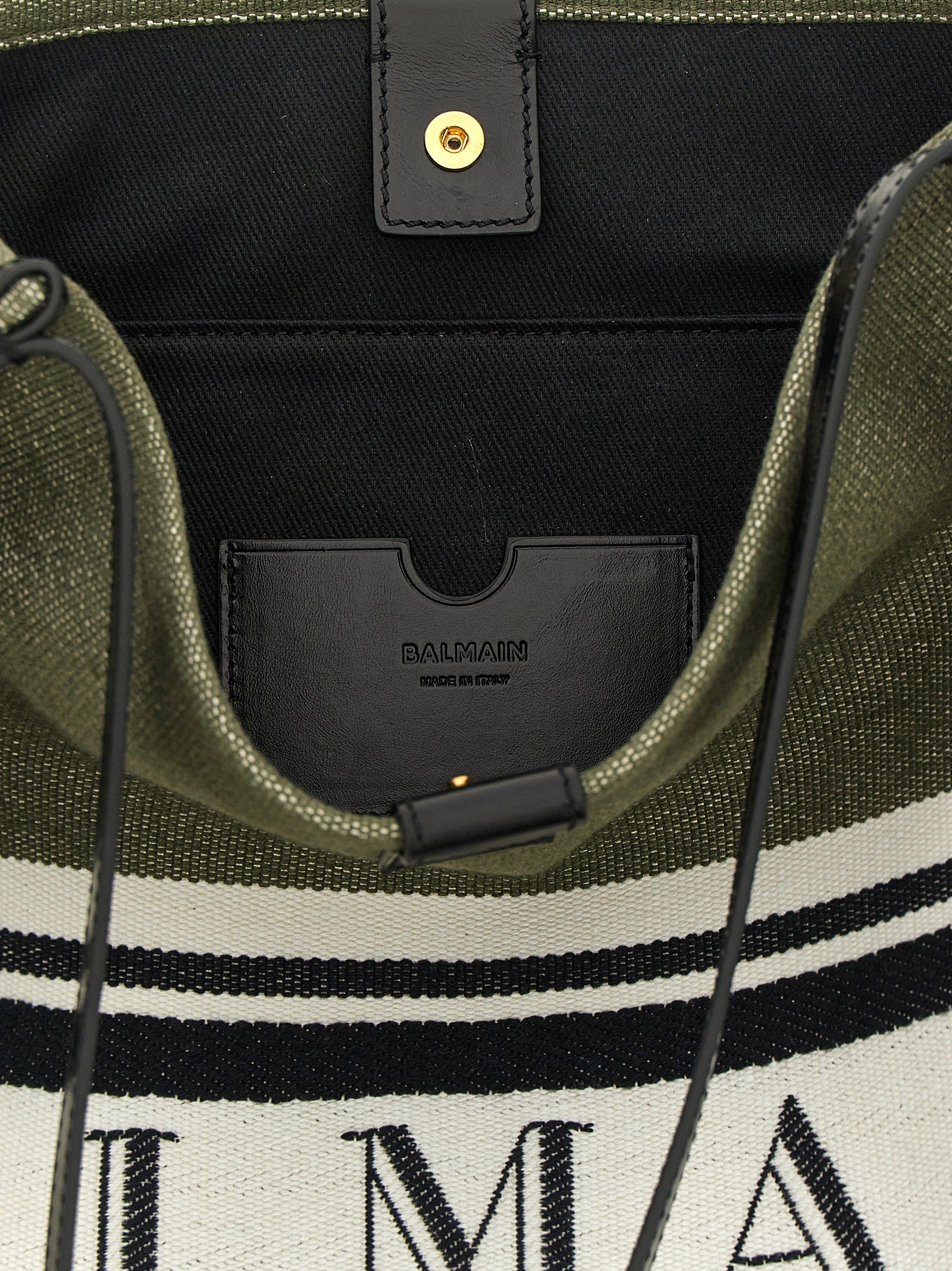Medium Release Shopping Bag Green Cotton Tote