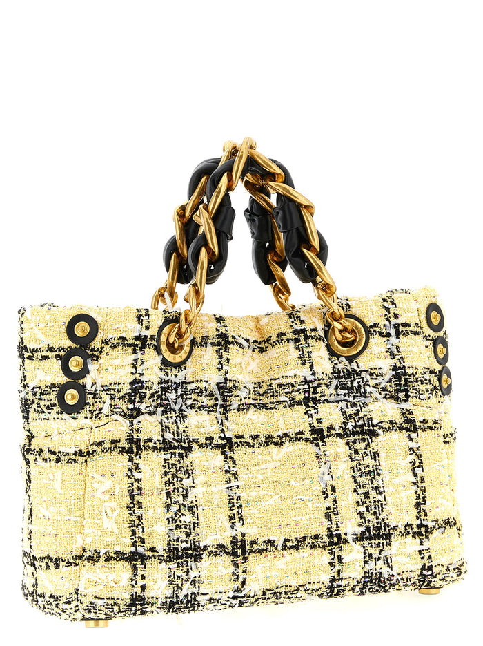 Soft Cabas Small shopping bag Multicolor Polyester Cotton Polyamide Tote