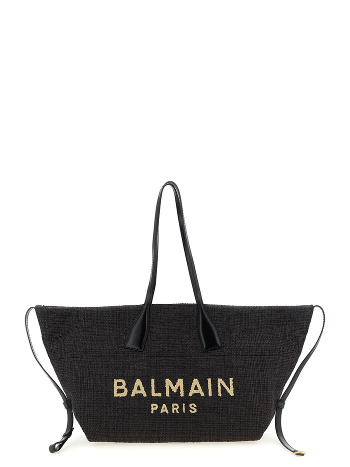 Track shopping bag Black Polyamide Tote