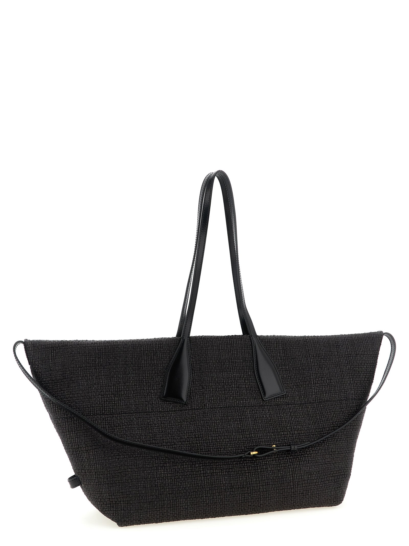 Track shopping bag Black Polyamide Tote