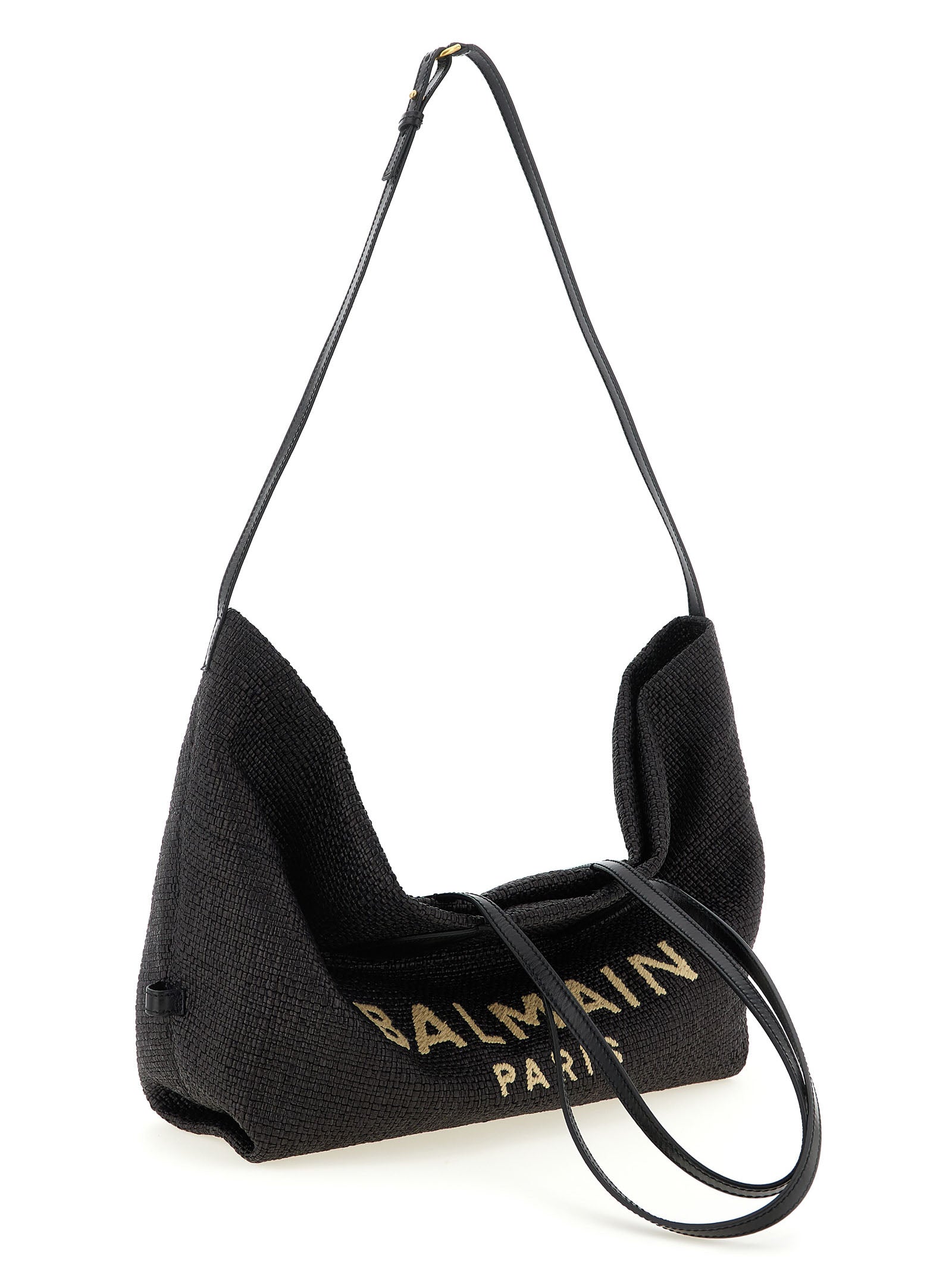 Track shopping bag Black Polyamide Tote