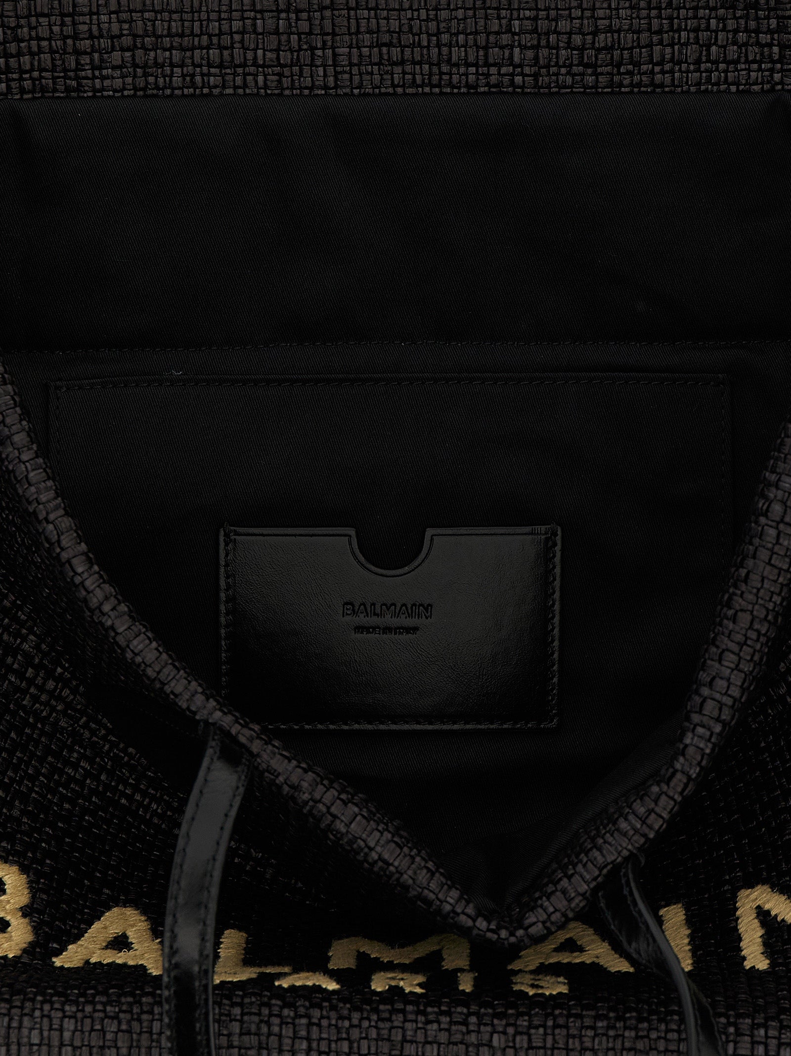 Track shopping bag Black Polyamide Tote
