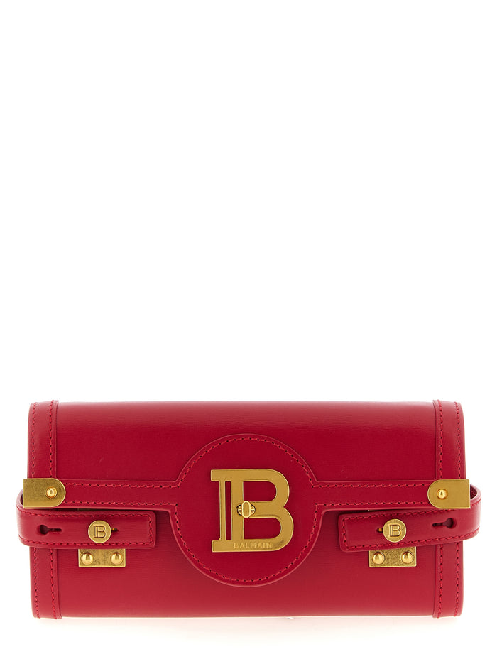 B-Buzz 23 clutch Fuchsia Calfskin Leather (bos Taurus)