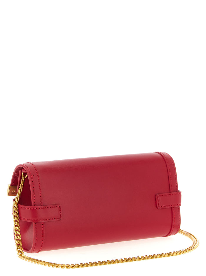 B-Buzz 23 clutch Fuchsia Calfskin Leather (bos Taurus)