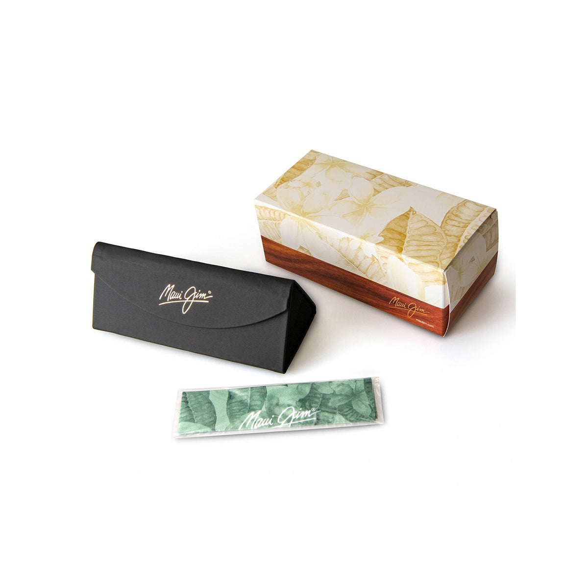 Maui Jim Kanaio Coast Nero Opaco Nylon Occhiali Da Sole