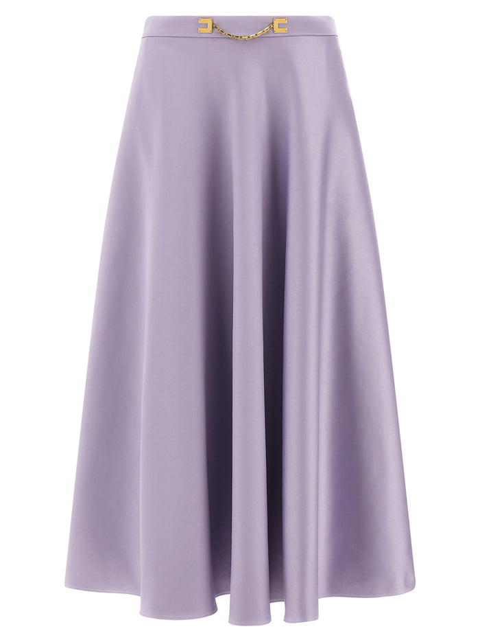 Duchesse Skirt Purple Polyester