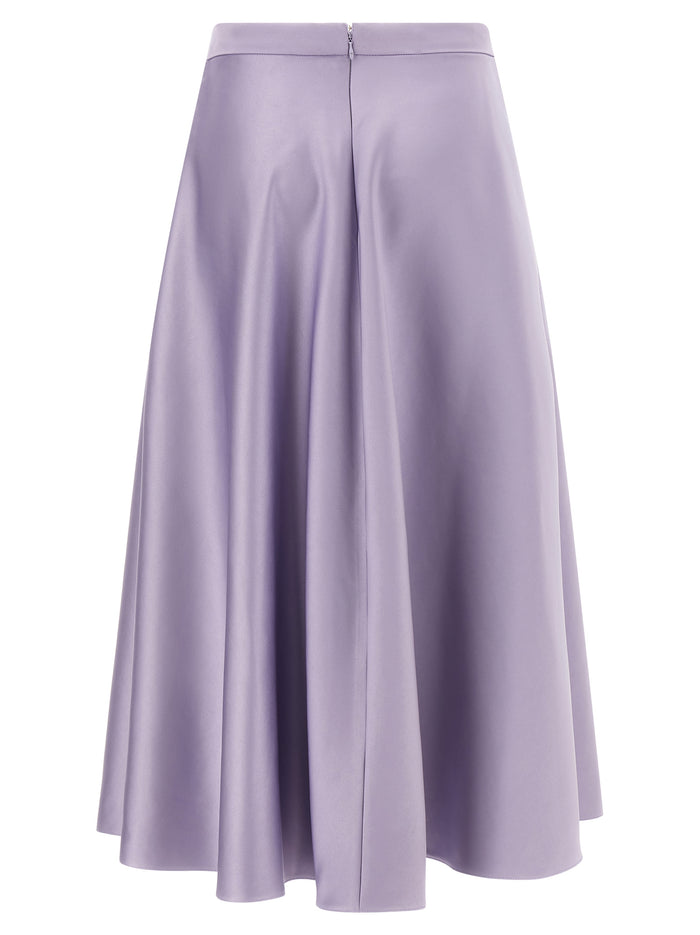 Duchesse Skirt Purple Polyester