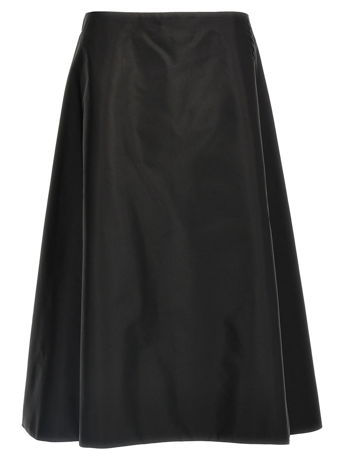Nylon skirt Black Polyamide