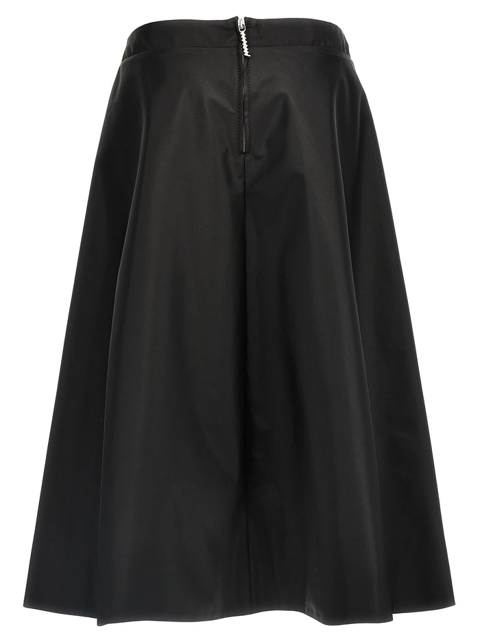 Nylon skirt Black Polyamide