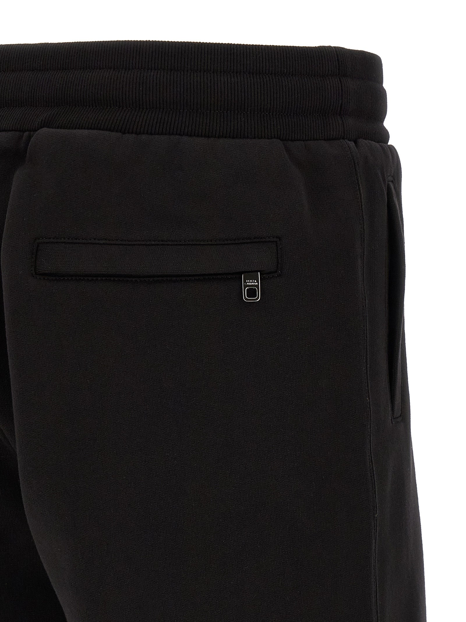 Coat of arms bermuda shorts Black Cotton Bermuda