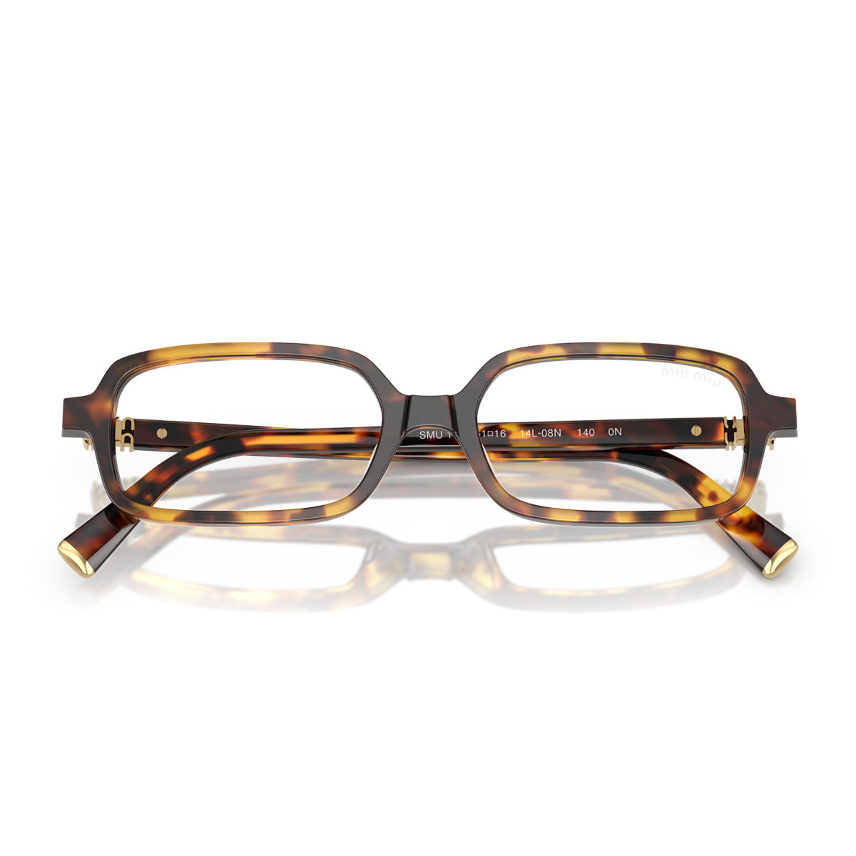 Miu 0MU 11ZS 14L08N Havana Miele Marrone Acetate Occhiali Da Vista