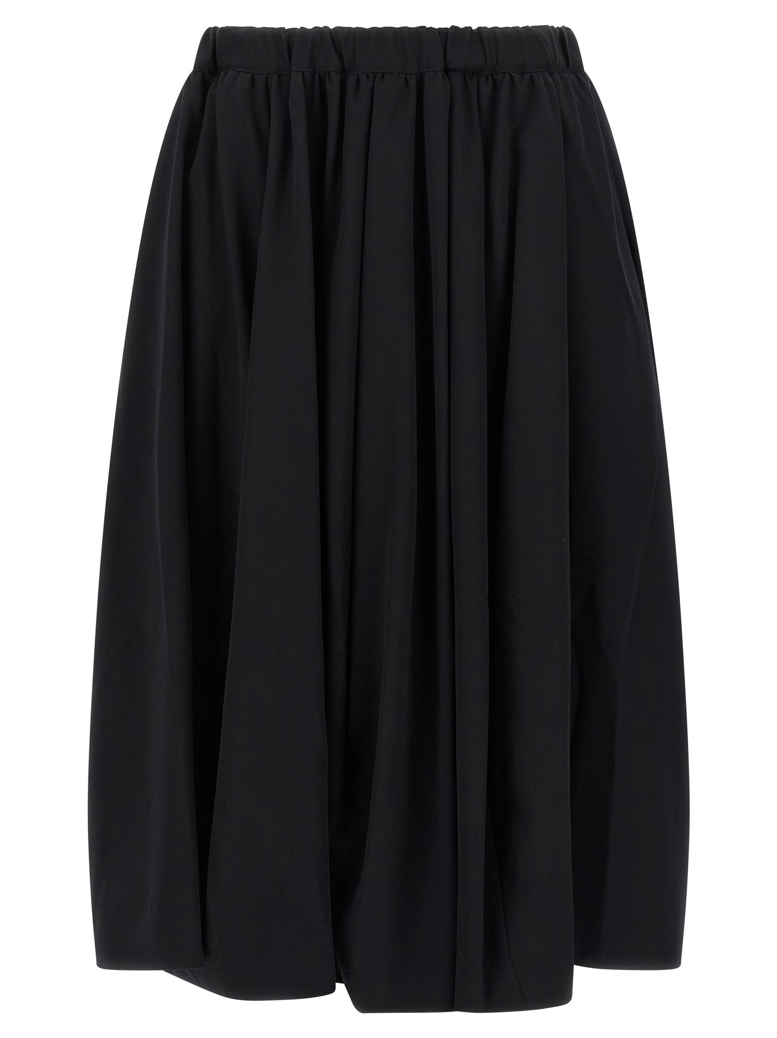 Wool skirt Black