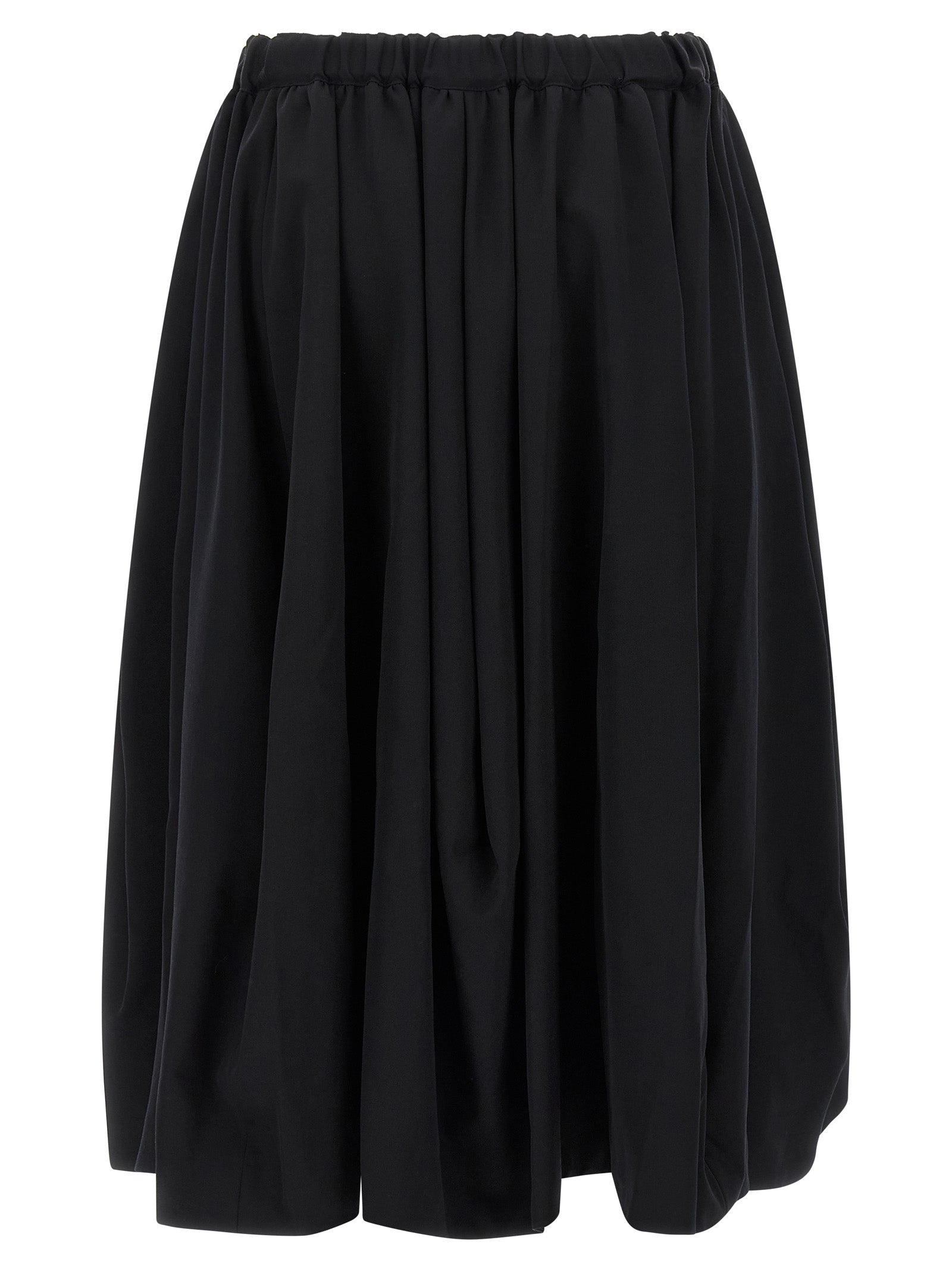 Wool skirt Black