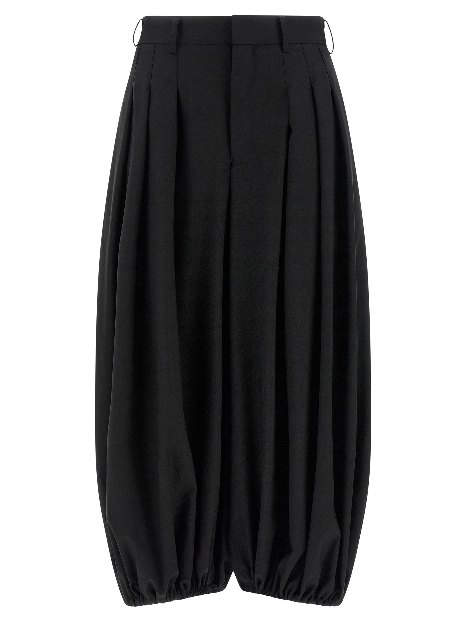 Zuava Pants Black Wool