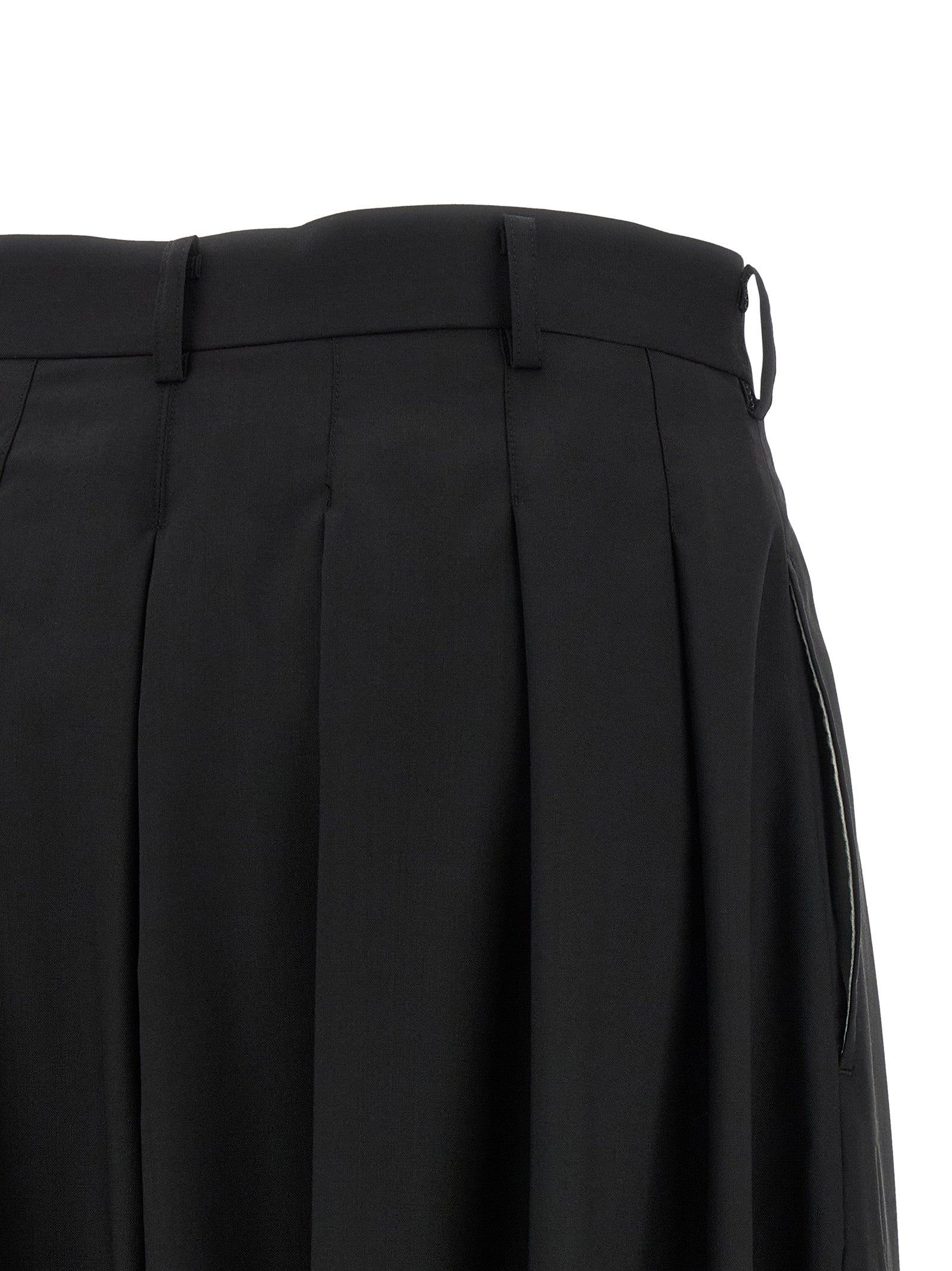 Zuava Pants Black Wool