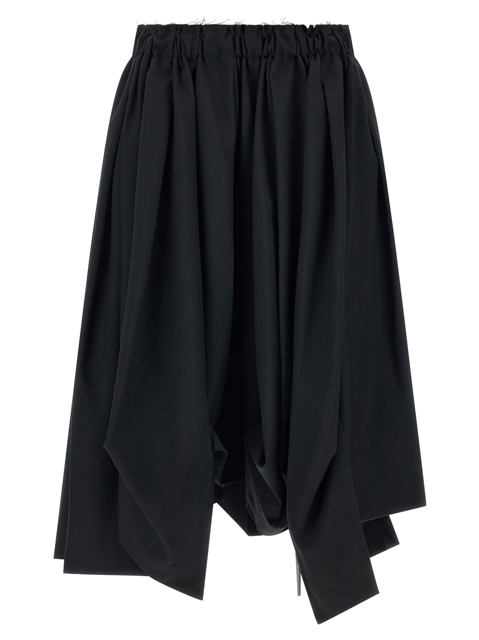 Wool Bermuda Shorts Black Bermuda