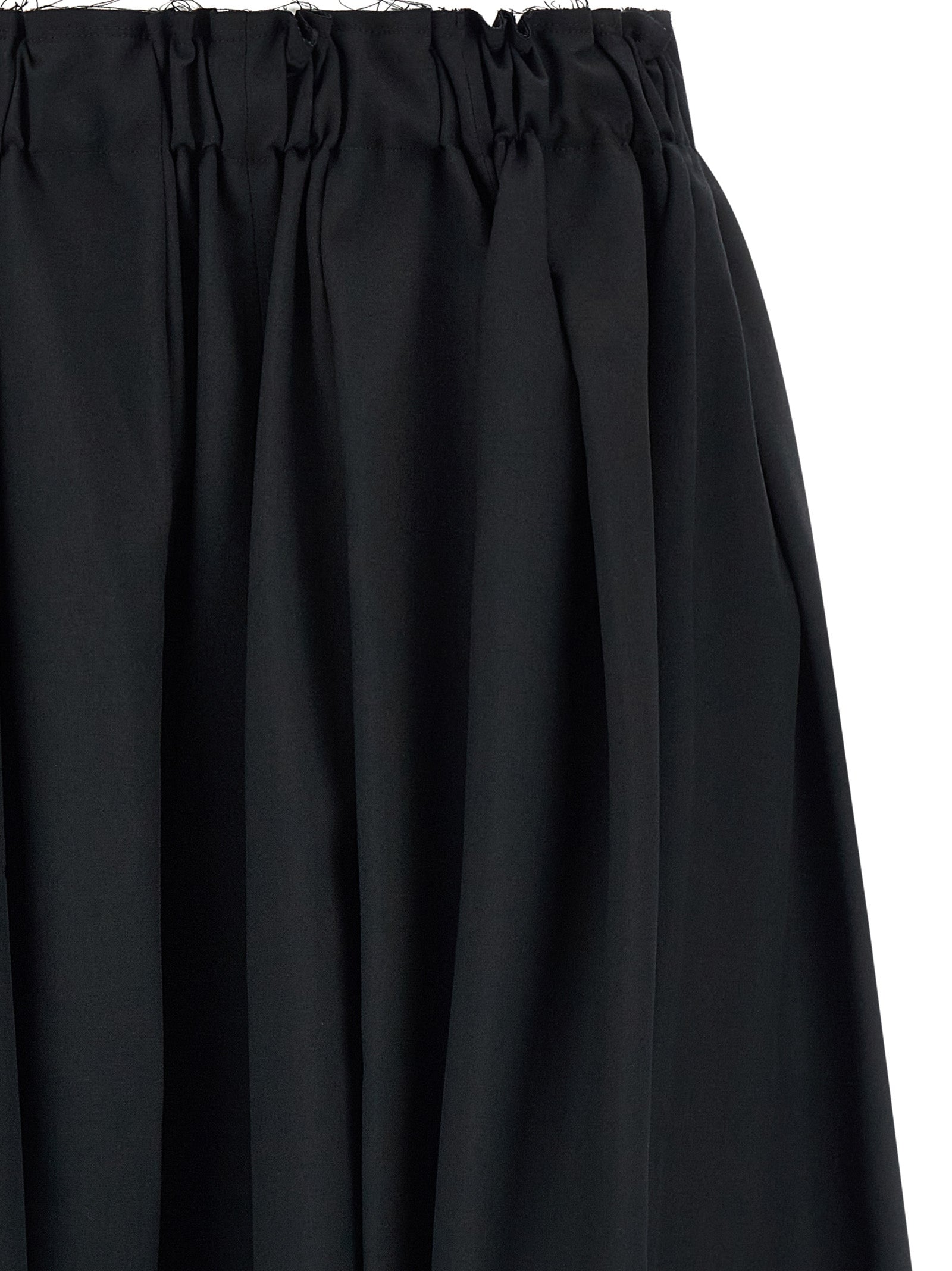Wool Bermuda Shorts Black Bermuda