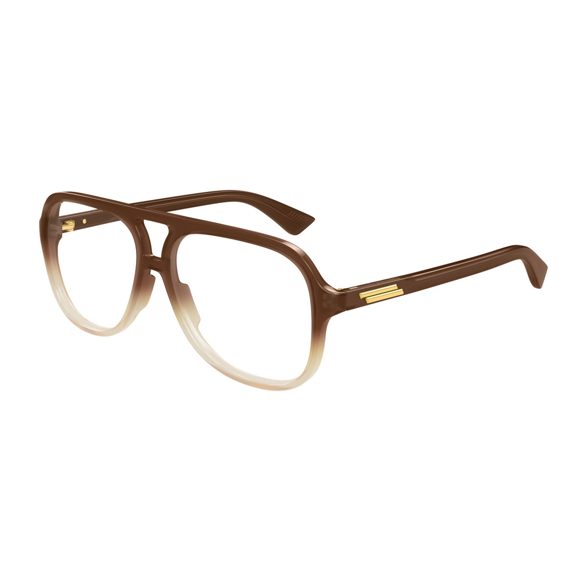 Bottega Veneta BV1417O Linea Ribbon 004 Brown Marrone Recycled Acetate Occhiali Da Vista