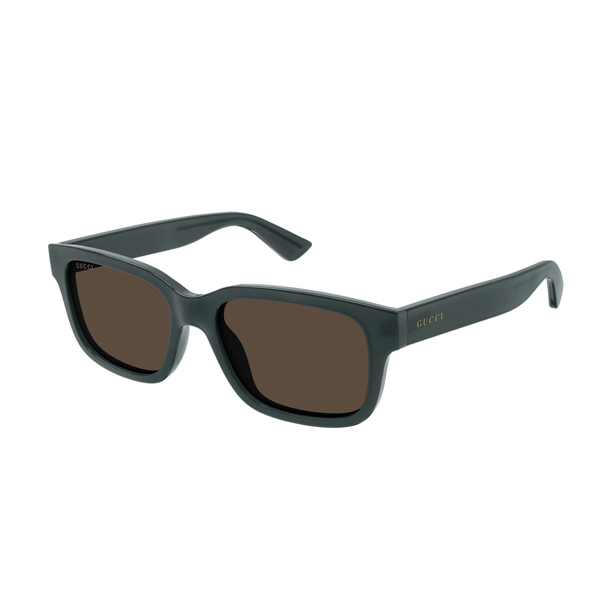GG1583S LINEA LETTERING 003 blue brown Verde Injected Occhiali Sole