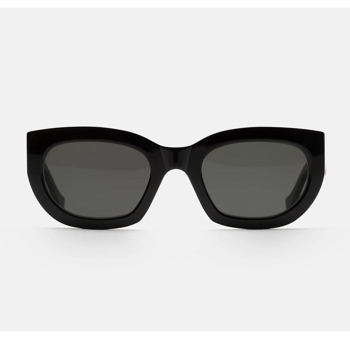Alva Black Nero Celluloid Occhiali Sole